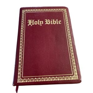 Giant Print King James‎ Reference Holy Bible Concordance Red Letter Riverside 76